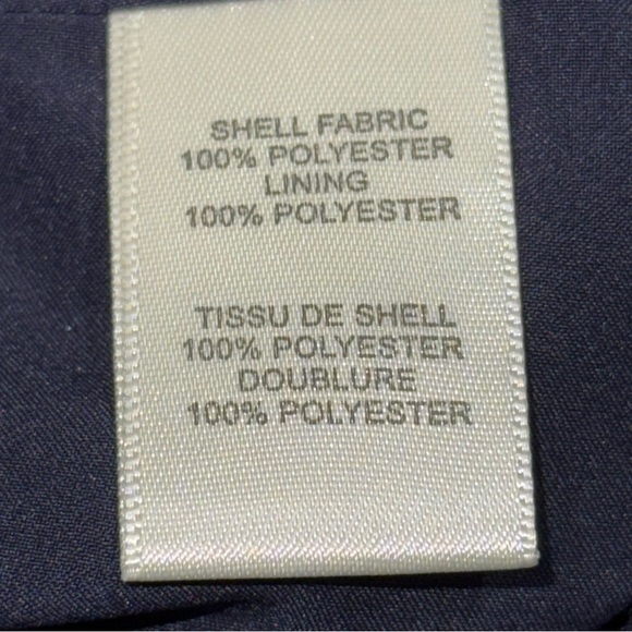 Rebecca Taylor Floral Mini Dress 4 Mystic Blue Mock Neck Sleeveless Ruffle Hem - Picture 11 of 12